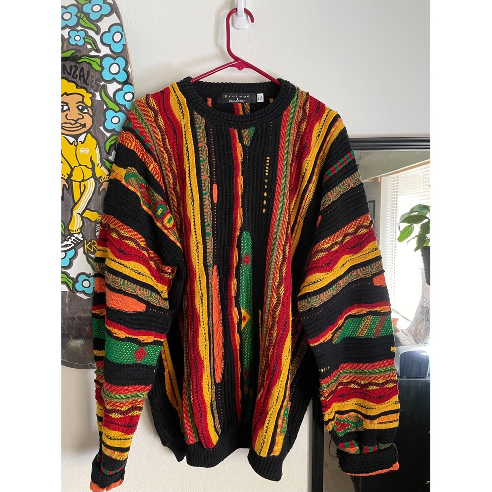 Coogi style crewneck sweater size 3XL
